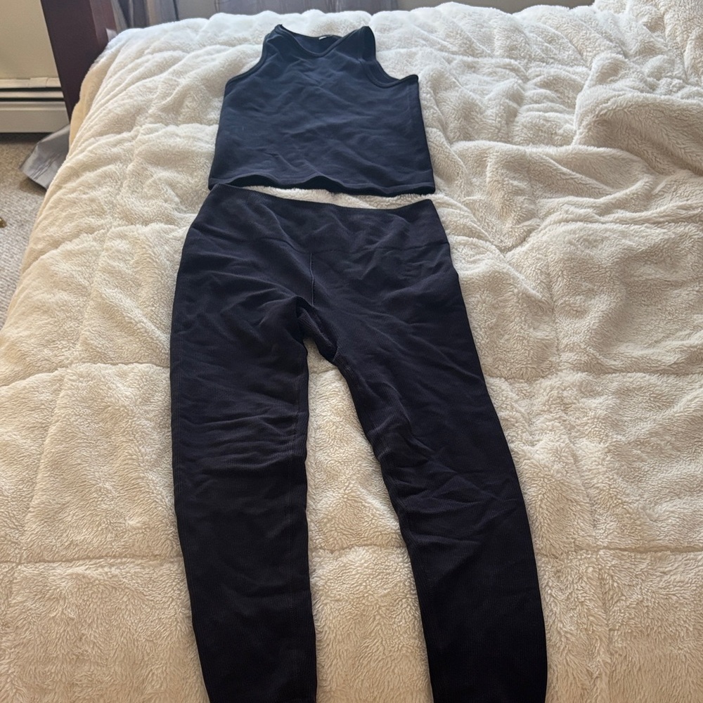 Fabletics Black Women's Leggings Set